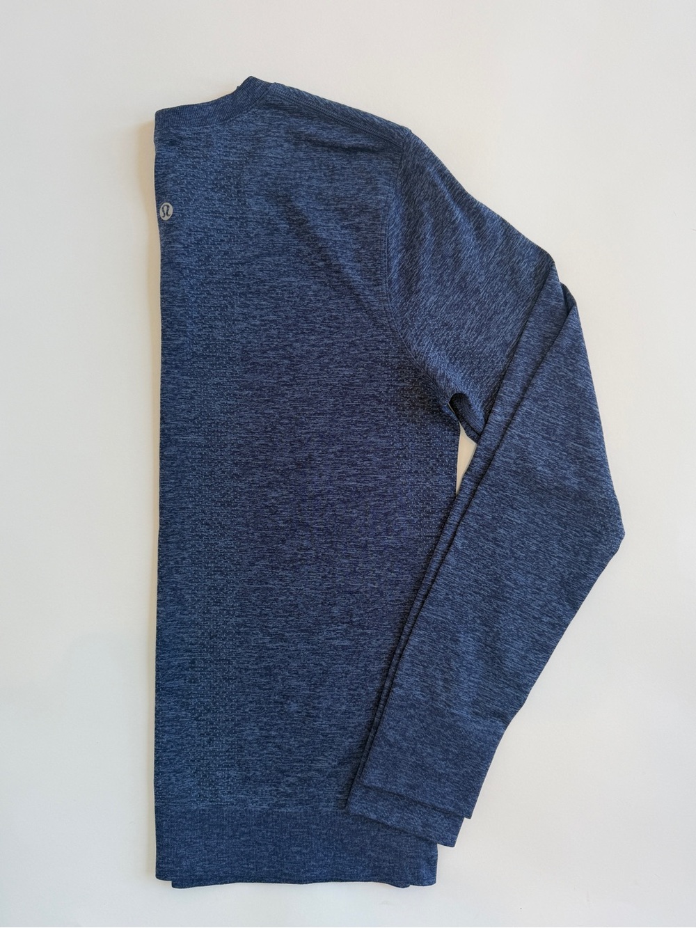 Lululemon Swiftly Breathe Long Sleeve Water Drop / Night Sea sz 6
